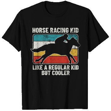 Discover Horse Racing Kid Horse Racing T Shirts