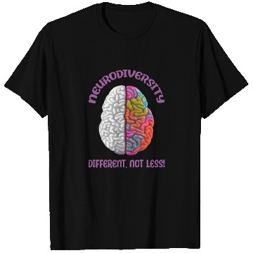 Discover "Different, Not Less" Neurodiversity T Shirts