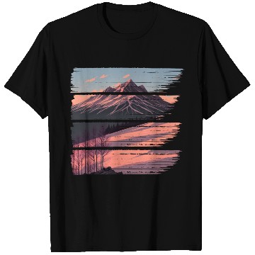 Discover Sunrise Mountain T Shirts