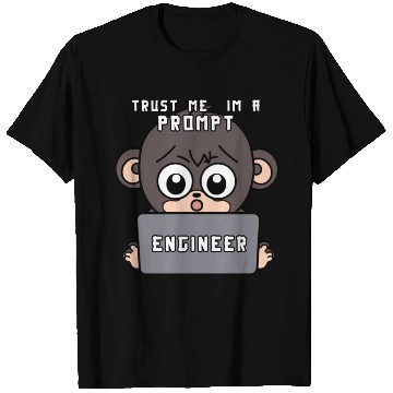 Discover Trust me im a prompt Engineer - i love my Job ape T Shirts