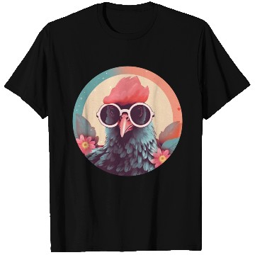 Discover Retro 80s 90s Chicken Lovers Style T Shirts
