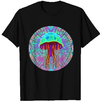 Discover Glowing Jellyfish T Shirts