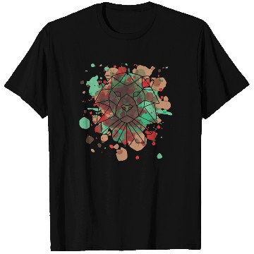 Discover geometric lion T Shirts