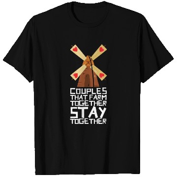 Discover Farming Couple Farmers T Shirts