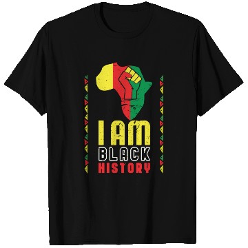 Discover I Am Black History Equality T Shirts