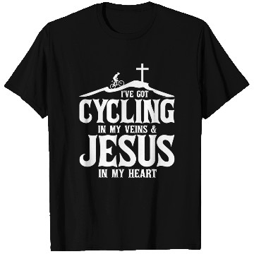 Discover Jesus Cycling Lover Cyclist Bicycling T Shirts