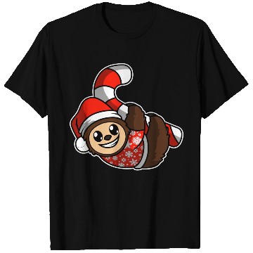Discover Merry Christmas Sloth Candy Cane T Shirts
