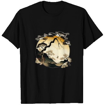Discover Japanese landscape T Shirts