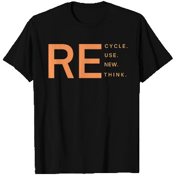 Discover Recycle use new think Classic T Shirts