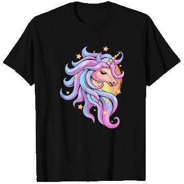Discover Pastel Goth Unicorn T Shirts