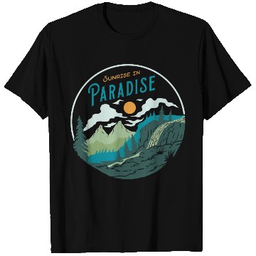 Discover Sunrise in Paradise T Shirts