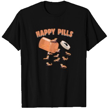 Discover Happy Pills Bearded Dragon Funny Lizard Lovers T Shirts