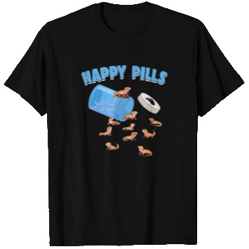 Discover Happy Pills Lizards Funny Bearded Dragon Lovers T Shirts