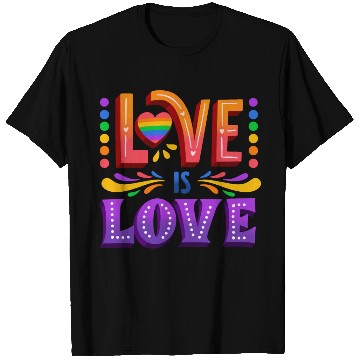 Discover love is love | lgbtq community T Shirts