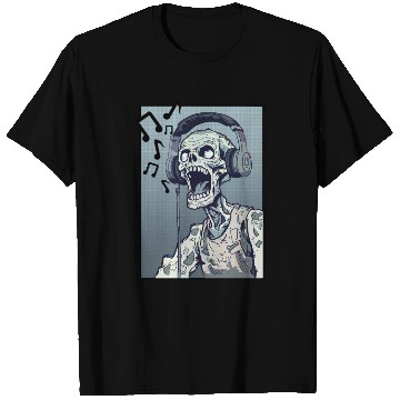 Discover Zombie Singing T Shirts