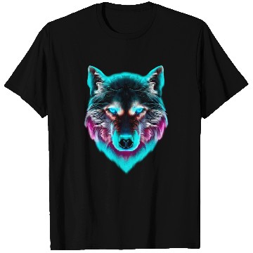 Discover Leader of the Synthwave Wolf Pack! T Shirts