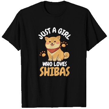 Discover Shiba Inu Dog Lover Kawaii T Shirts