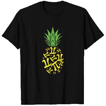 Discover Pineapple Pi Math Holiday Mathematics Pi Day T Shirts