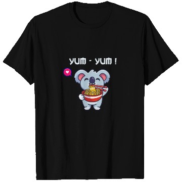 Discover Yum Yum Ramen Noodle China Noodle Koala Japan Fans T Shirts