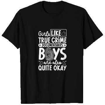 Discover True Crime Murder Spy Crime Interest Gift Idea T Shirts