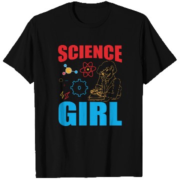 Discover Science Girl I Chemistry T Shirts