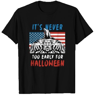 Discover It is Never Too Early For Halloween Wizard T Shirts