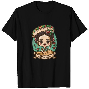 Discover Frida Kahlo & Tacos Funny Cinco De Mayo Mexican T Shirts