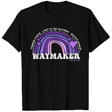 Discover Waymaker Promise Keeper Miracle Worker - Jesus T Shirts