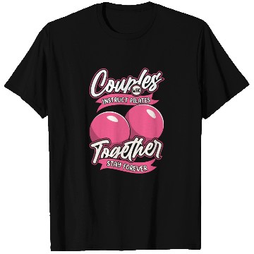 Discover Pilates Instructor Teacher Couple T Shirts