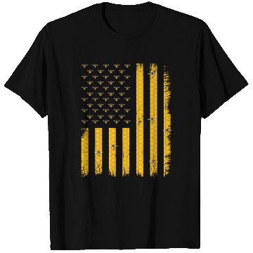 Discover Beekeeper Usa Flag T Shirts