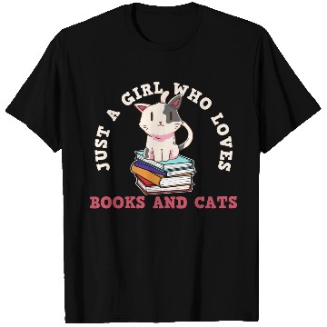 Discover Book Cat Book Lover Cat Lover T Shirts
