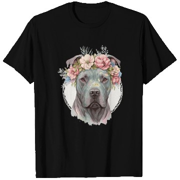 Discover Cute Cane Corso Flower Crown Pet Dog Puppy T Shirts