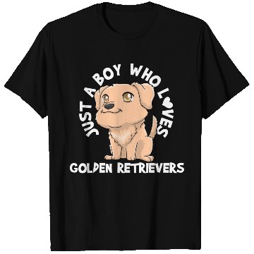 Discover Golden Retriever Dog Lover Kawaii T Shirts