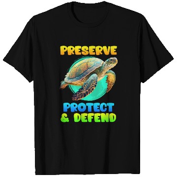 Discover Save Nature protected species Environment T Shirts