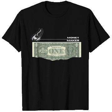 Discover Black Vintage Money T Shirts