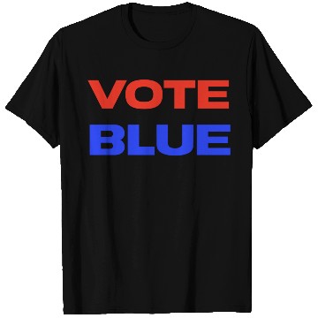 Discover Vote Blue Democratic Party Liberal Voting T Shirts