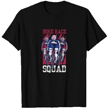 Discover Bike Race Squad Racing Racer Cycling Bicycle T Shirts