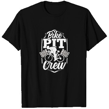 Discover Bike Pit Crew Bicycle Bike Race Cycling Racing T Shirts