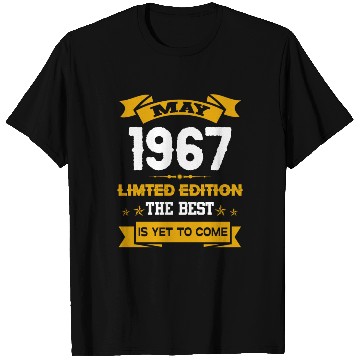 Discover May 1967 Birthday Surprise T Shirts