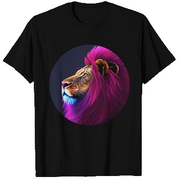 Discover Flowing Lion Colors T Shirts