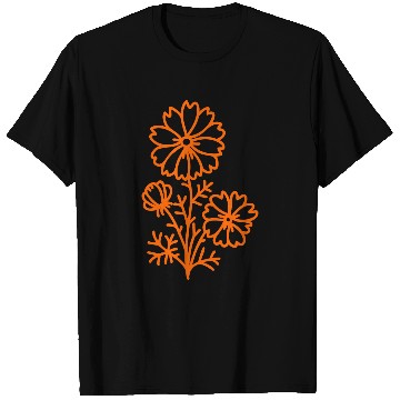Discover flower design Vector T Shirts