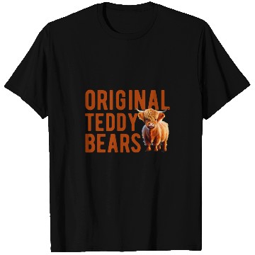 Discover Original Teddy Bears Highland Cow Scottish Cattle T Shirts