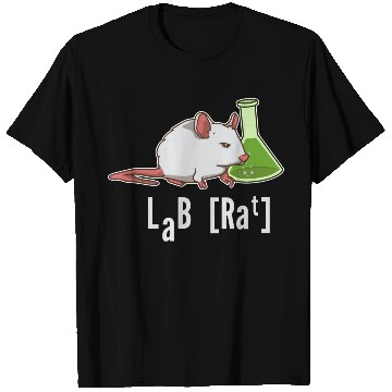 Discover Lab Rat Science Chemistry Professor Laboratory T Shirts