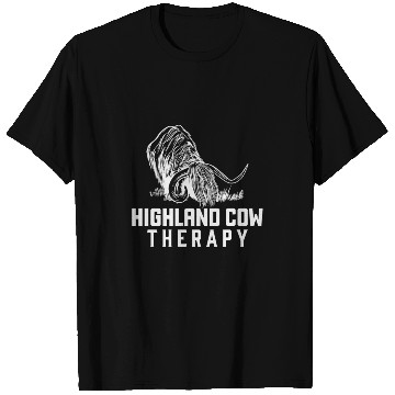 Discover Highland Cow Therapy T Shirts