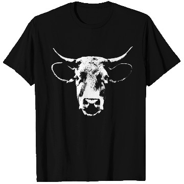 Discover Cow Head / Cattle Iconic T Shirts