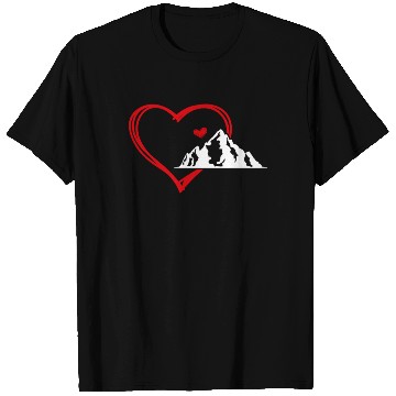 Discover Mountain love Wanderlust Mountains Hiker Summit T Shirts