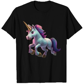 Discover magic unicorn cartoon horse pony T Shirts