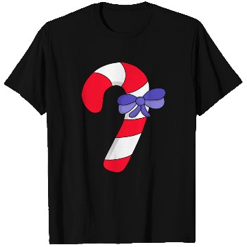 Discover Candy cane 80s T Shirts