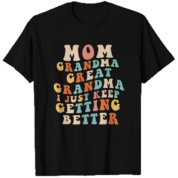 Discover Great Grandma T Shirts Women Mom Grandma Gigi Mama