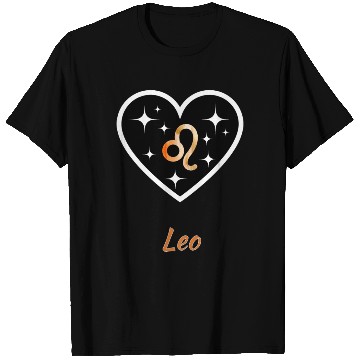 Discover LEO ZODIAC SIGN, astrology, birthday T Shirts